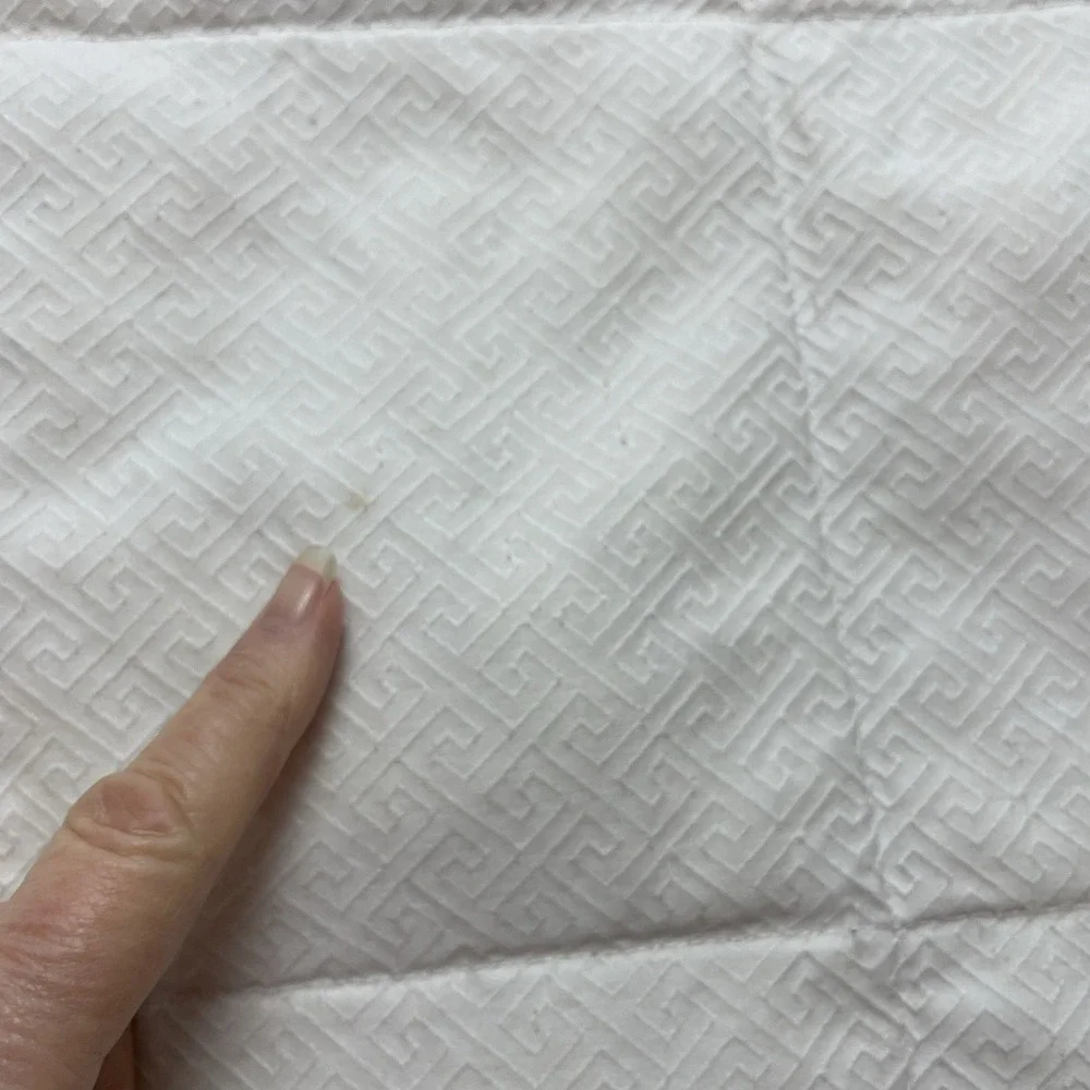 Hotel‎ Collection Hungarian Down Quilted Comforter Full/Queen White Pima Cotton
